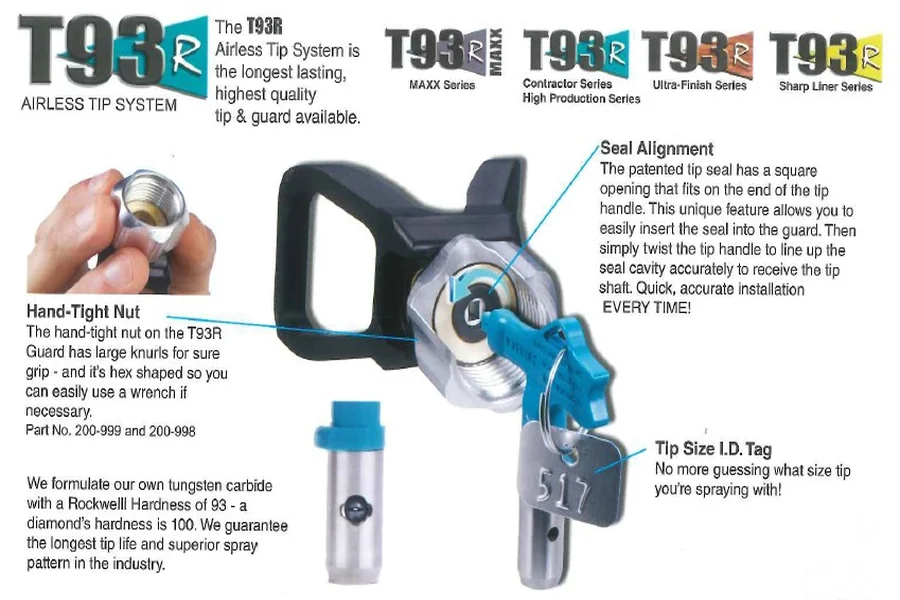 Airless Paint Sprayer Tips